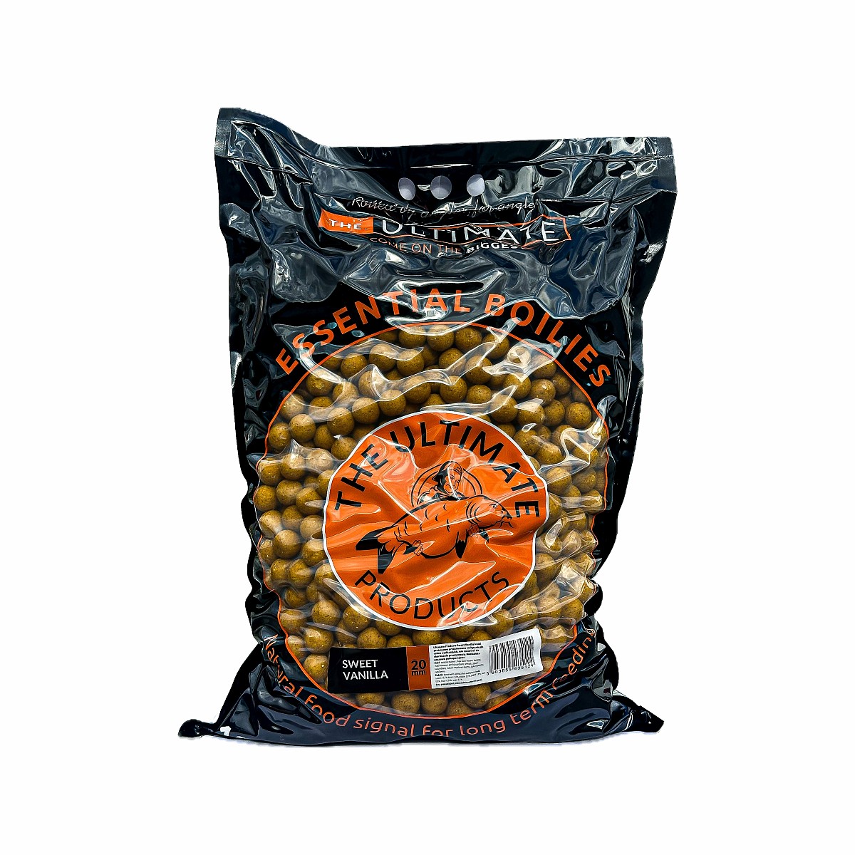 UltimateProducts Essential Boilies - Sweet Vanilla - DATA DI SCADENZA BREVEmisurare 20mm / 10kg - EAN: 200000102265