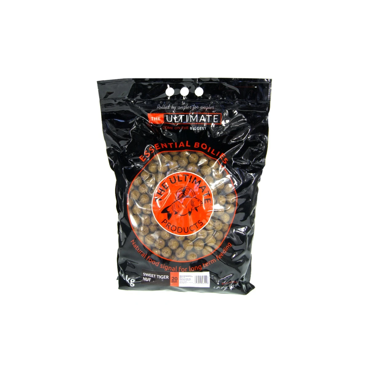 UltimateProducts Essential Boilies - Sweet Tigernut - КОРОТКИЙ ТЕРМІН ПРИДАТНОСТІрозмір 20mm / 5kg - EAN: 200000102289