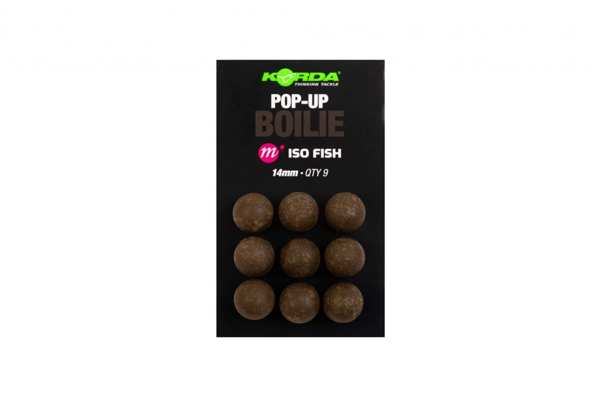 Korda Pop Up Boilie - ISO Fish 14 mmmisurare 14 mm - MPN: KPB67 - EAN: 5056832400179