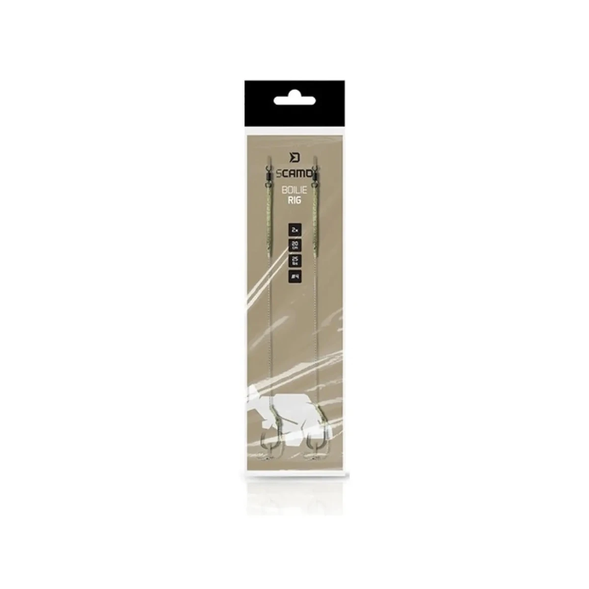 Delphin sCamo Boilie Rig 4 / 20cm / 25lbmodel 4 / 20cm / 25lb - MPN: 101006627 - EAN: 8585066524094