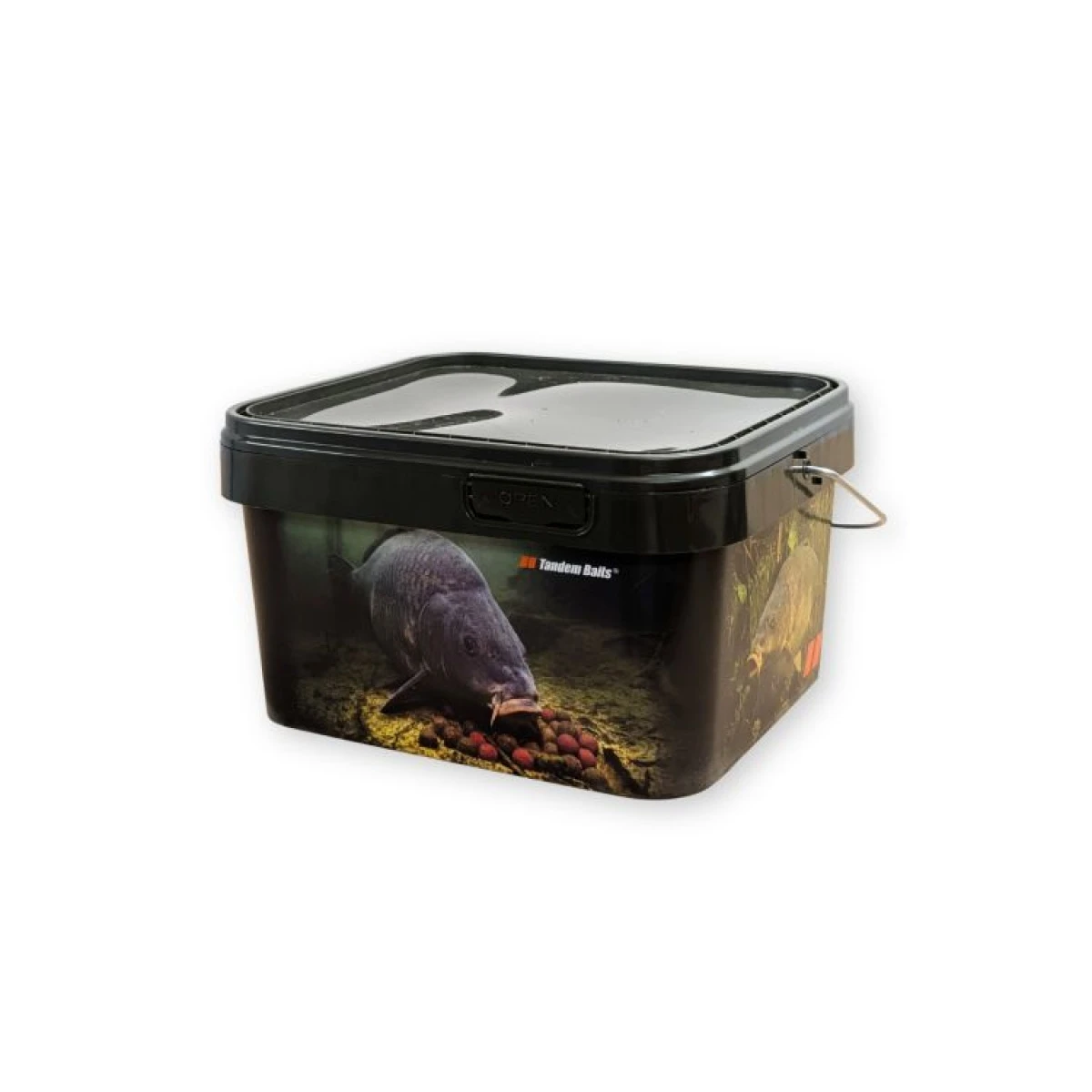TandemBaits - Wiadro wędkarskie prostokątne 5Lpojemność 5 L - MPN: 00610 - EAN: 5907666607718