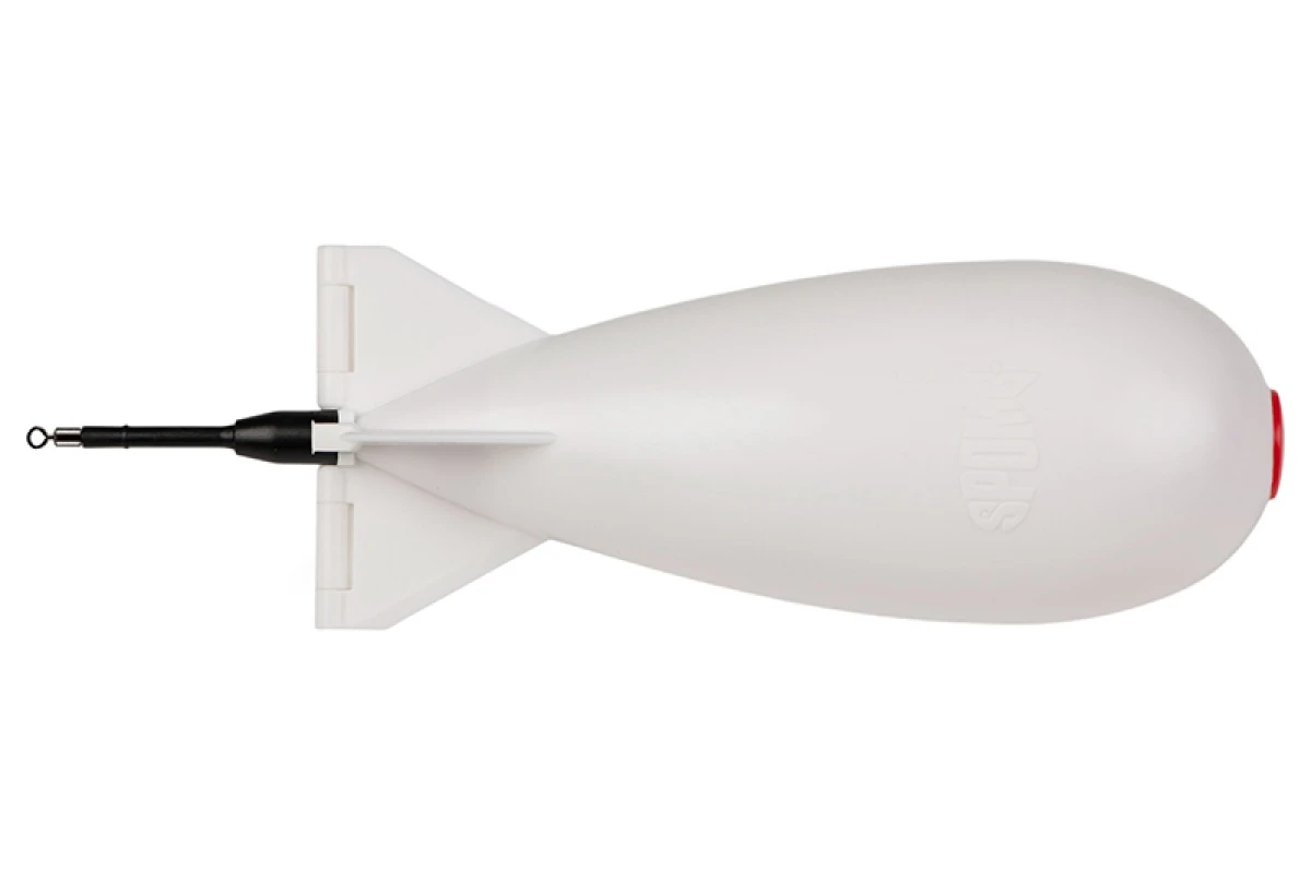 SPOMB Large - White - Nyitható etetőrakéta Large (fehér)modell Large (fehér) - MPN: DSM030 - EAN: 5056808519683