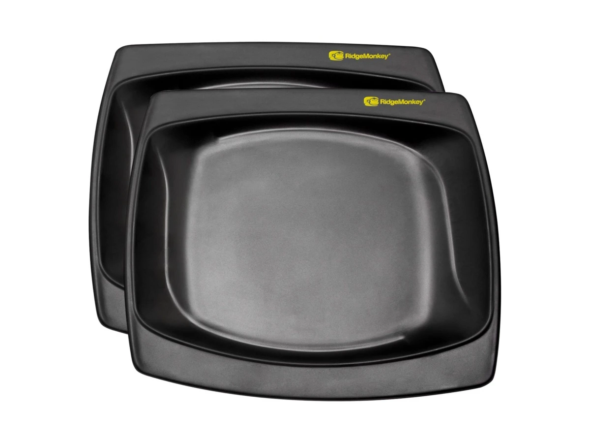 RidgeMonkey DLX Large Plate Twin Pack - MPN: RM898 - EAN: 5056210635995