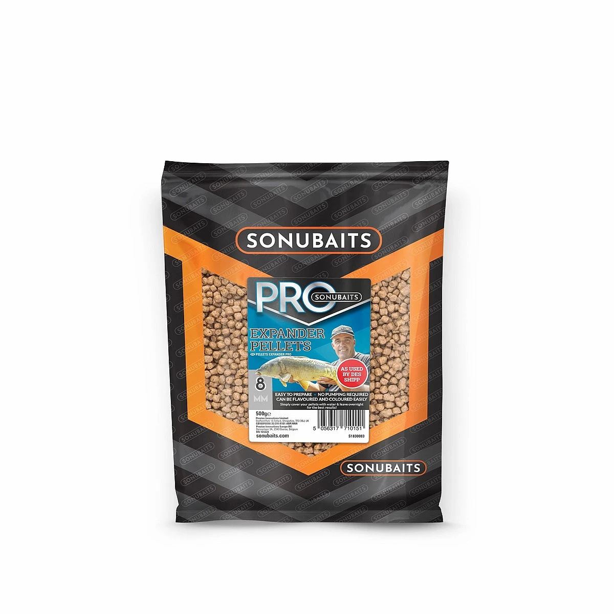 Sonubaits Pro Expander Pellet - - emballage endommagétaille 8mm / 500g - EAN: 200000103576
