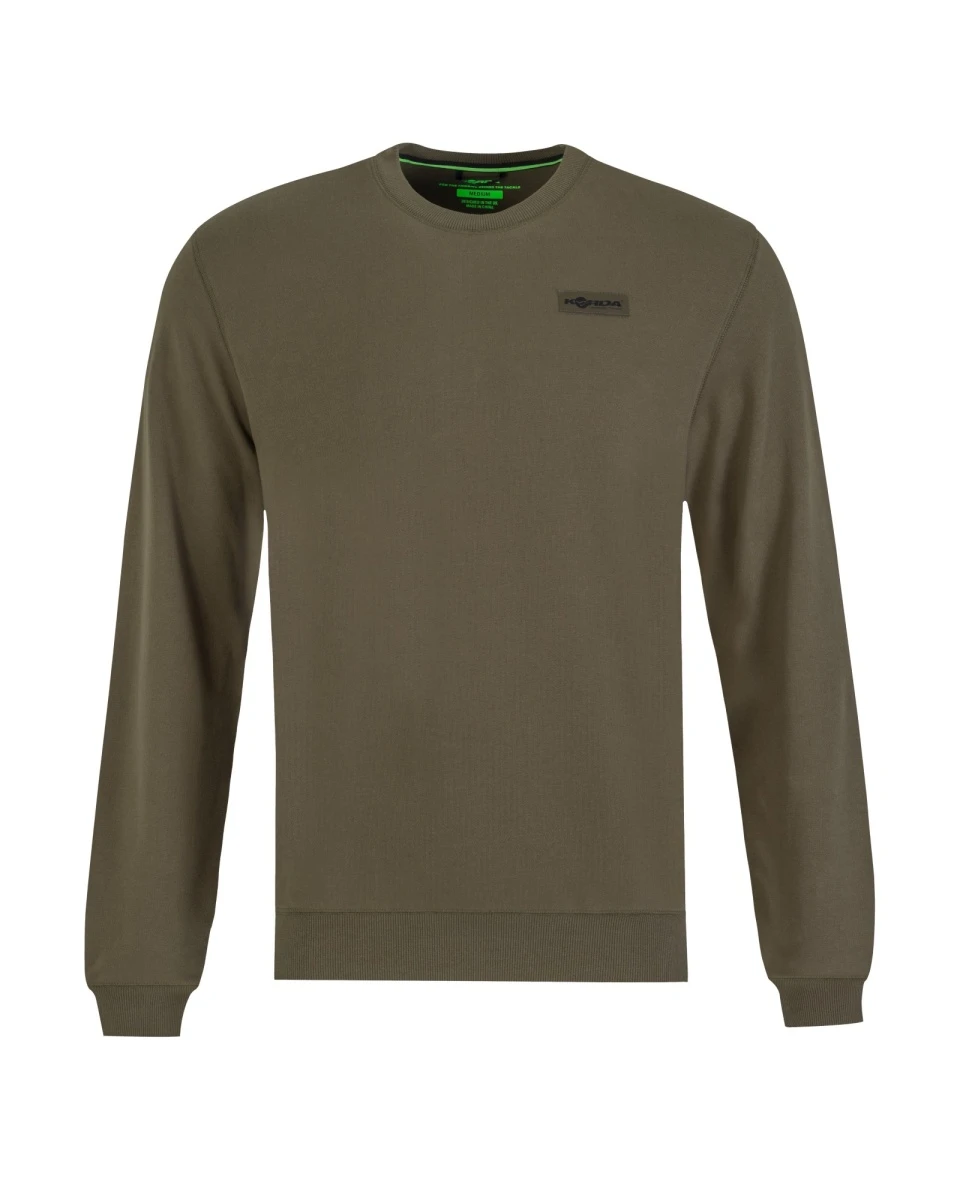 Korda Patch Crewneck - Dark Olive Sdydis S - MPN: KC0168 - EAN: 5056832405402