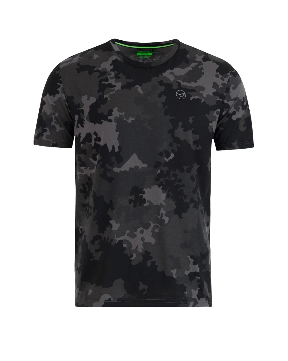 Korda Black Kamo T-Shirt - Černé tričko Kamo | Černá Kamo Lvelikost L - MPN: KC0324 - EAN: 5056832406614