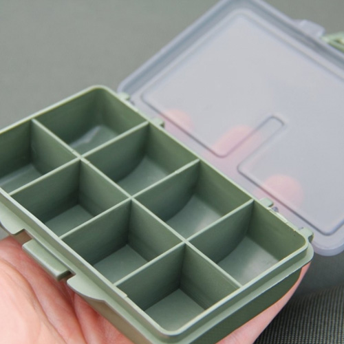 Tandem Baits T-Box - petites 8 sectionsdimensions 10,5cm x 7cm x 2,5cm - MPN: 06110 - EAN: 5907666644591