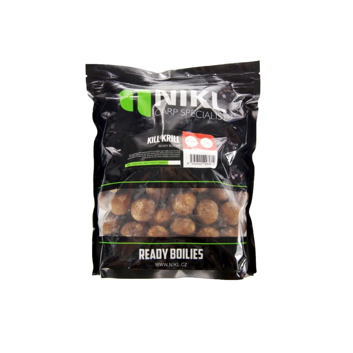 Karel Nikl Ready Boilies - Kill Krill size 21 mm / 1 kg - MPN: 2093607 - EAN: 8592400993607
