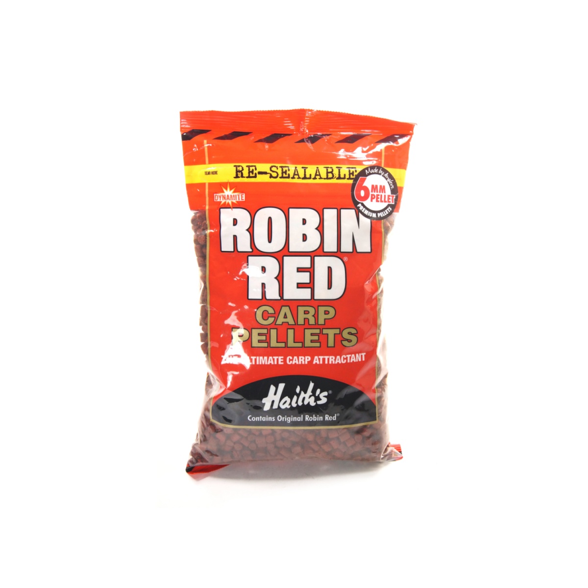 NEW Dynamite Baits Robin Red Carp Pellets 6 mm rozmiar