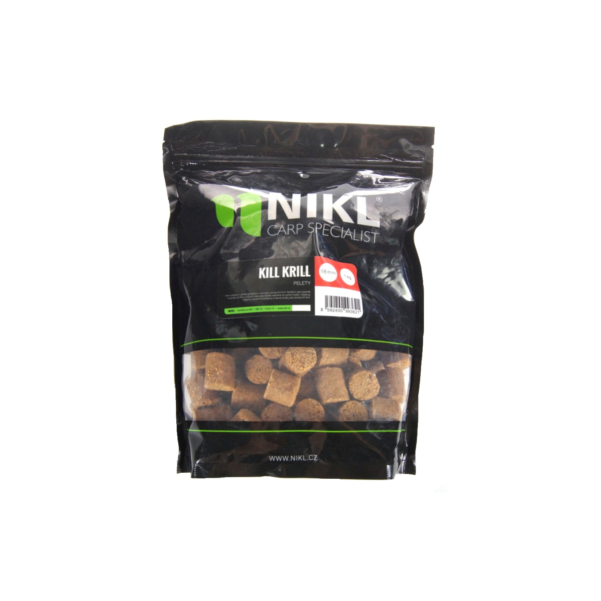 Karel Nikl Pellets - Kill Krill rozmiar 18 mm / 1 kg - MPN: 2093621 - EAN: 8592400993621