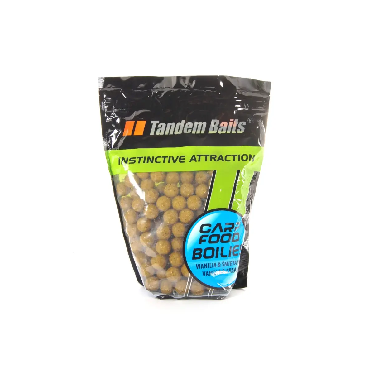 TandemBaits Carp Food Boilies  - Wanilia & Śmietankaopakowanie 1kg - MPN: 24046 - EAN: 5907666654521
