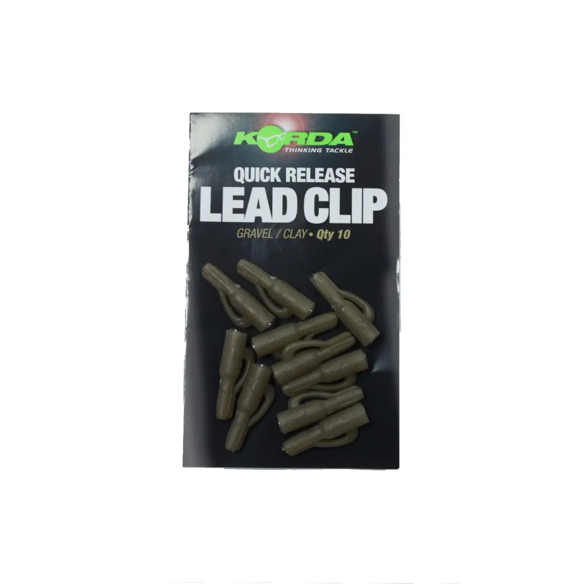 Korda Lead Clip Quick Releasecouleur gravier/argile - MPN: KQRCG - EAN: 5060062115543