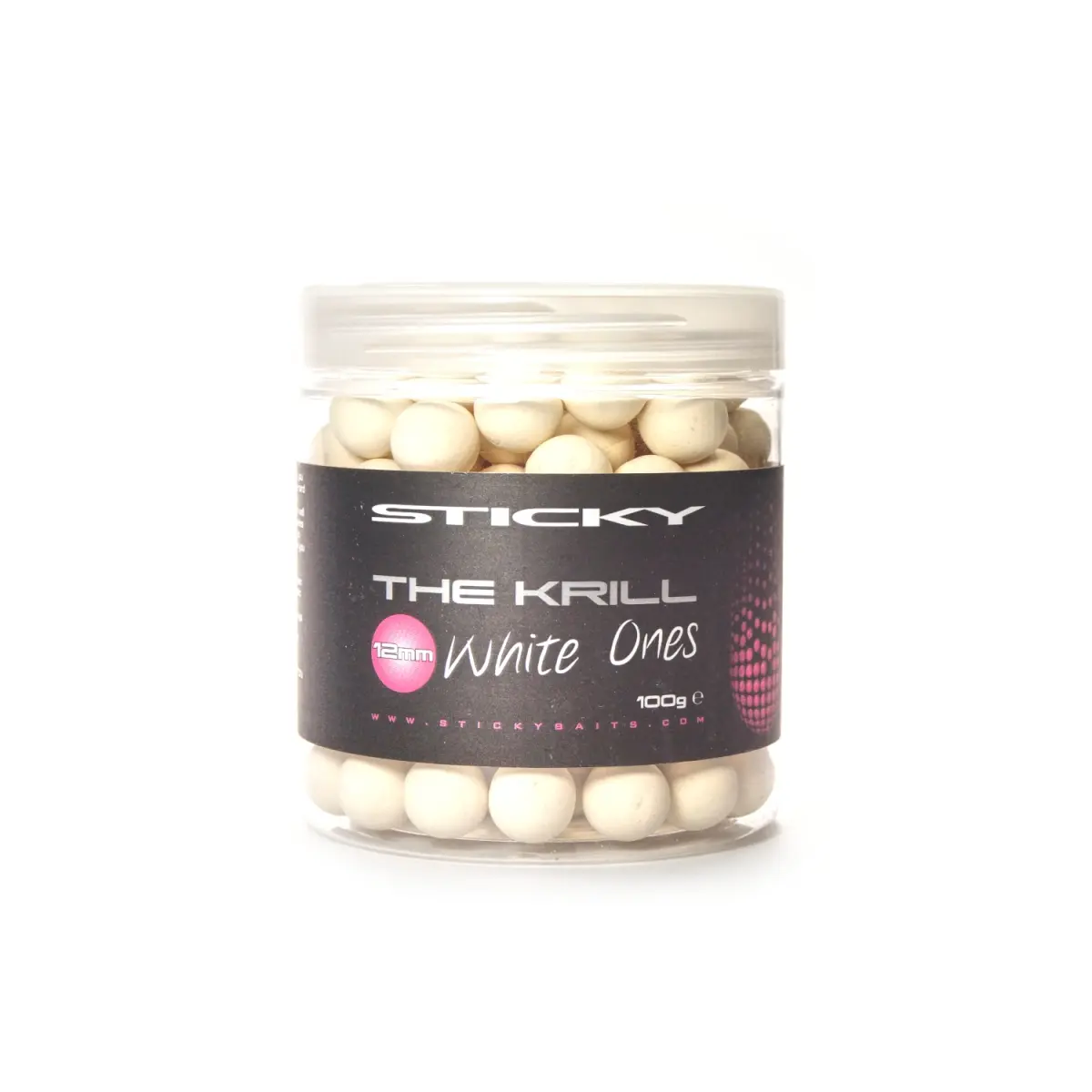 StickyBaits White Ones Pop Ups -The Krill rozmiar 12 mm - MPN: KPW12 - EAN: 5060333110987