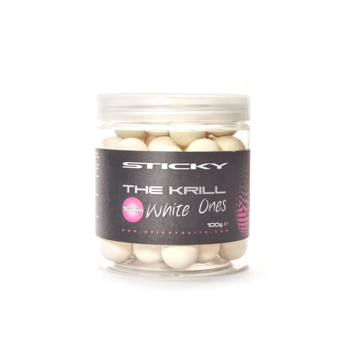 StickyBaits White Ones Pop Ups -The Krill rozmiar 16 mm - MPN: KPW16 - EAN: 5060333110994