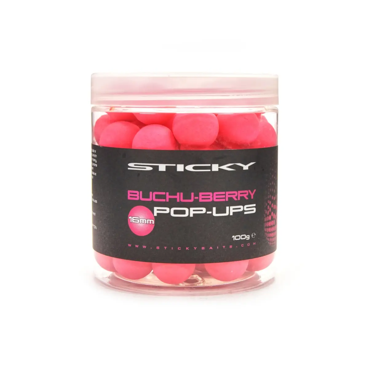StickyBaits Pop Ups - Buchu-Berrymărimea 16 mm - MPN: BUC16 - EAN: 5060333110017