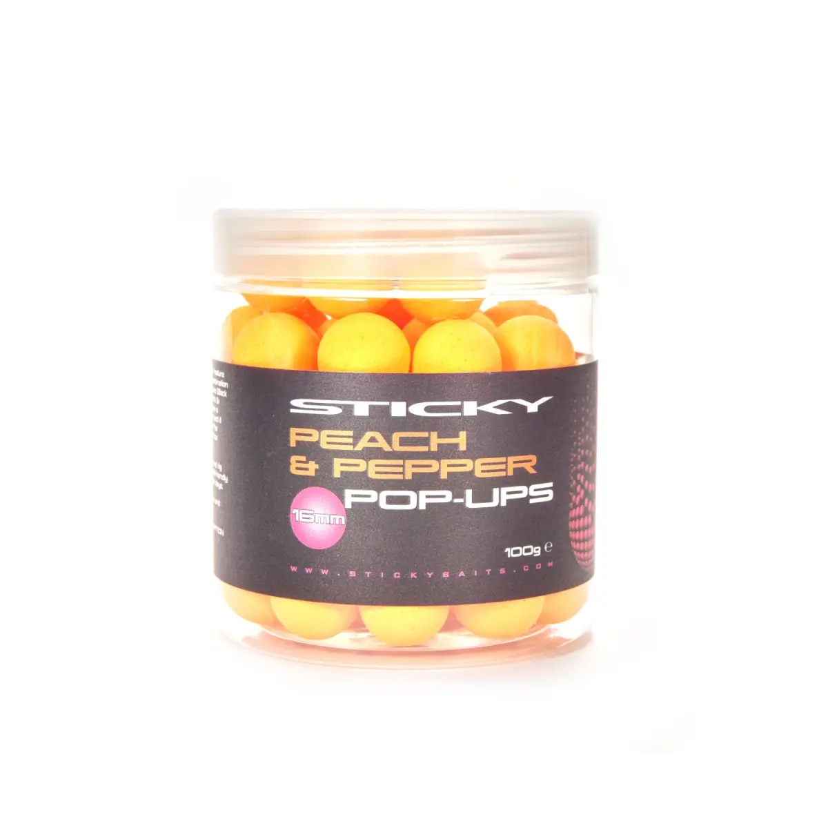 StickyBaits Pop Ups - Peach & Pepper mărimea 16 mm - MPN: PEP16 - EAN: 5060333110048
