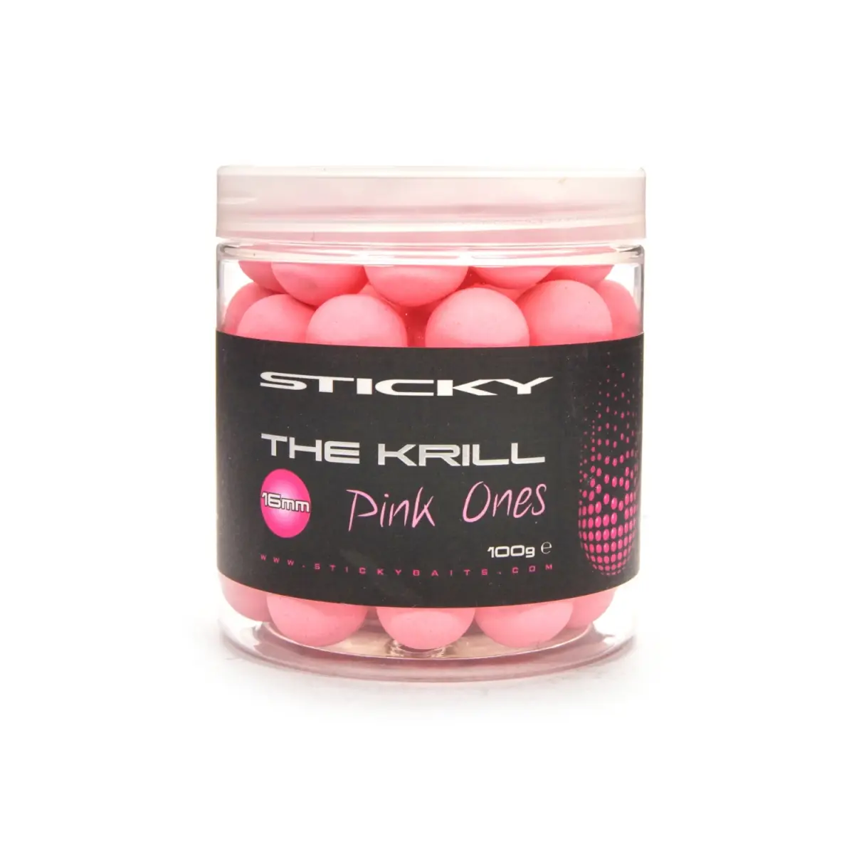 StickyBaits Pink Ones Pop Ups - The Krill mărimea 16 mm - MPN: KPK16 - EAN: 5060333111038