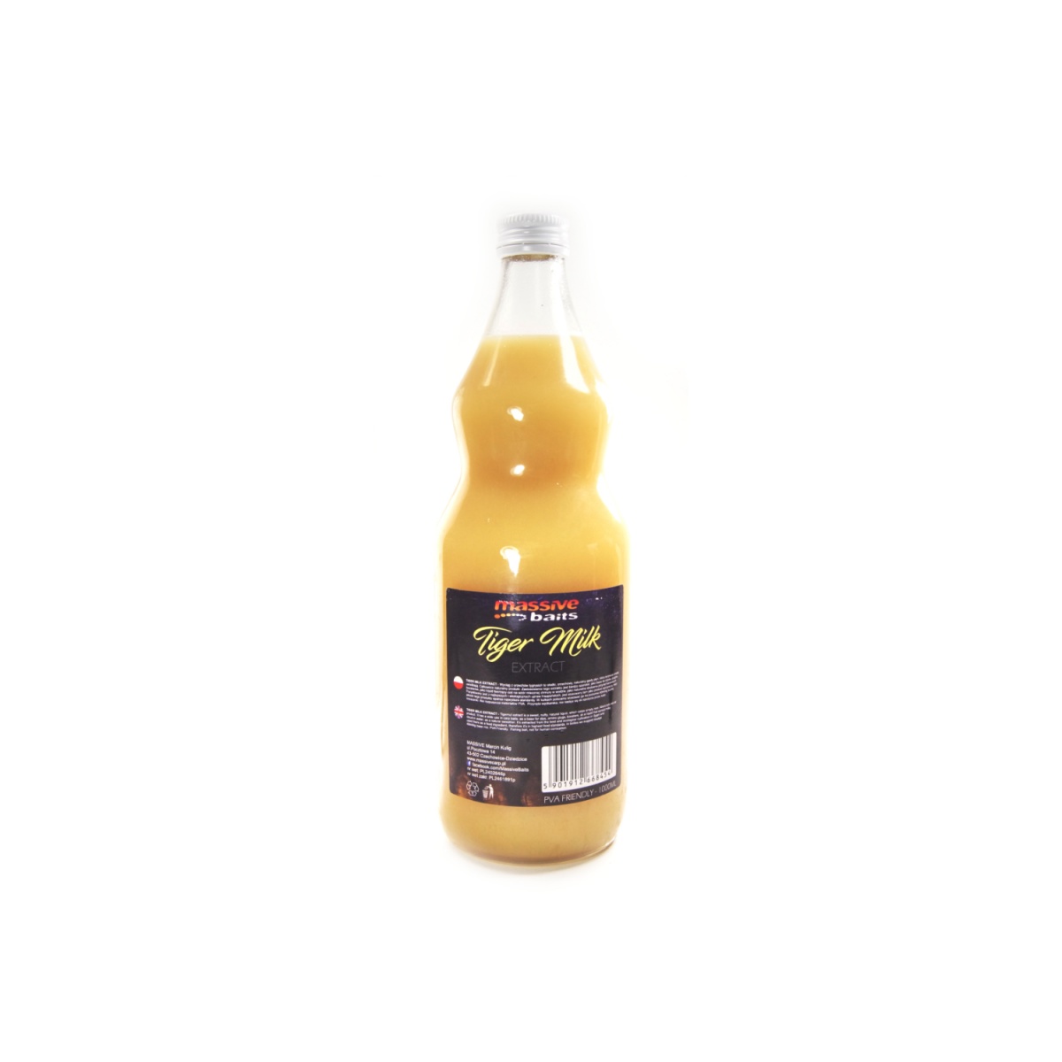 MassiveBaits Liquid - Tiger Milk Extractopakowanie 1000ml - MPN: LQ024 - EAN: 5901912668454