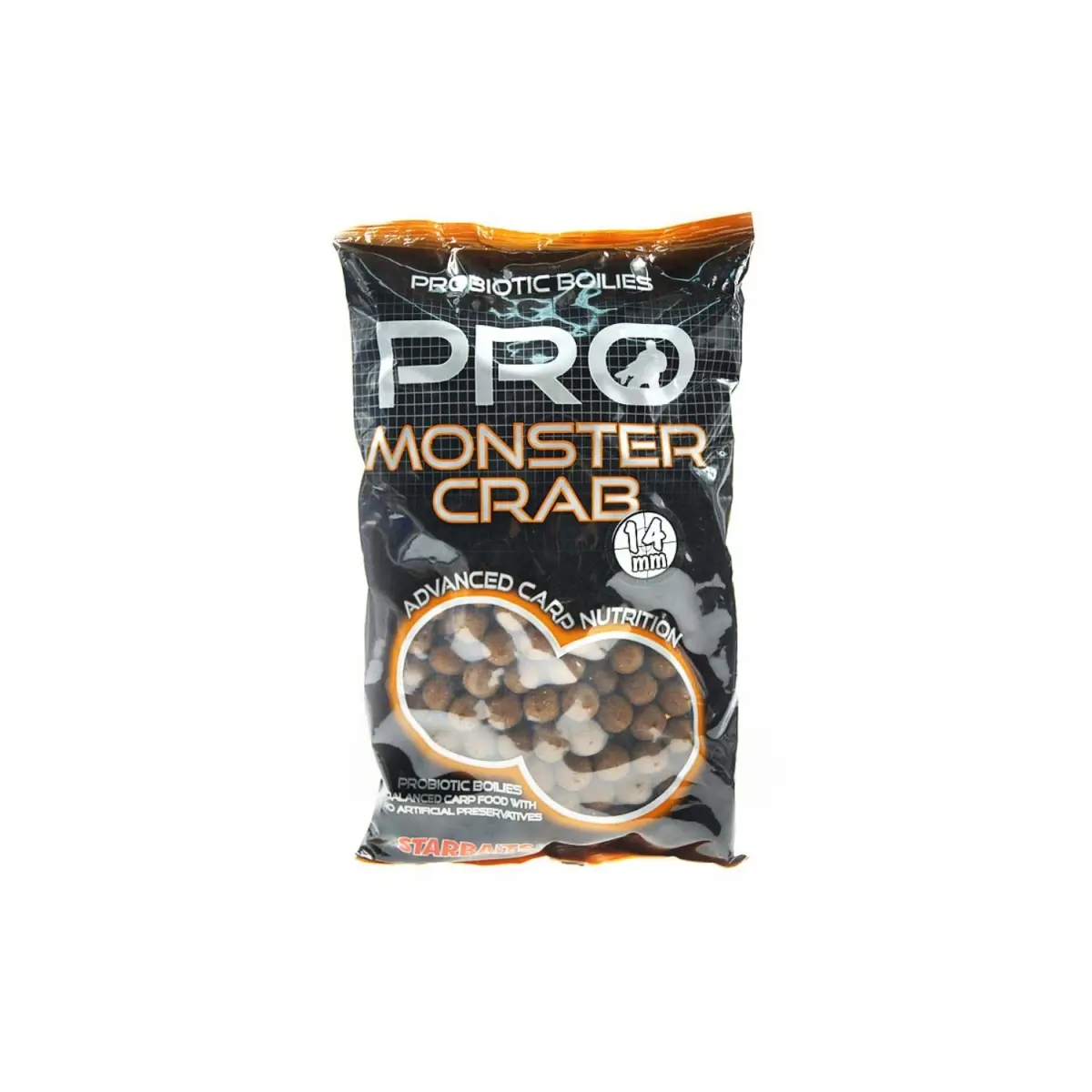 NEW Starbaits Probiotic Boilies - Monster Crab rozmiar 14 mm / 1kg - MPN: 29615 - EAN: 3297830296155