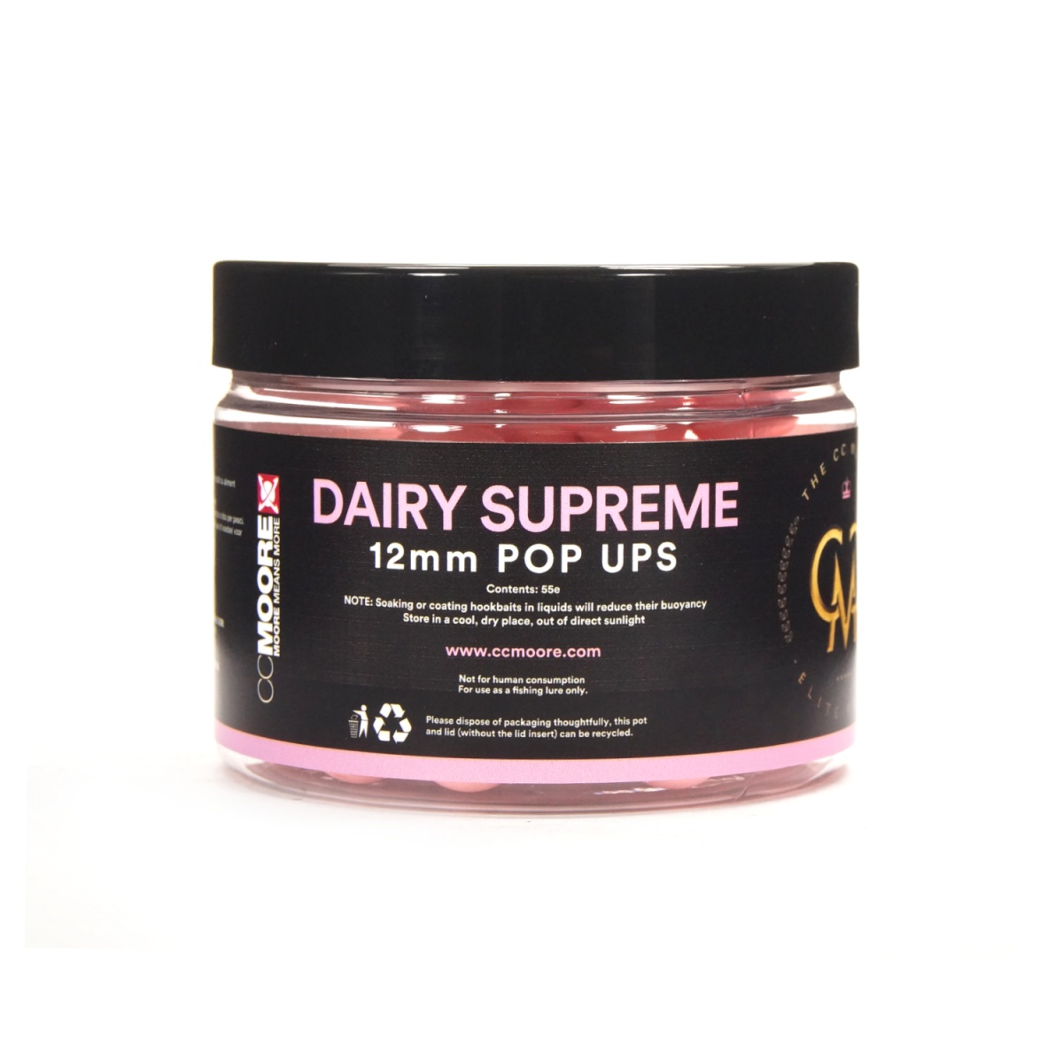 CcMoore Elite Pop Ups - Dairy Supremetamaño 12 mm - MPN: 90269 - EAN: 634158436536