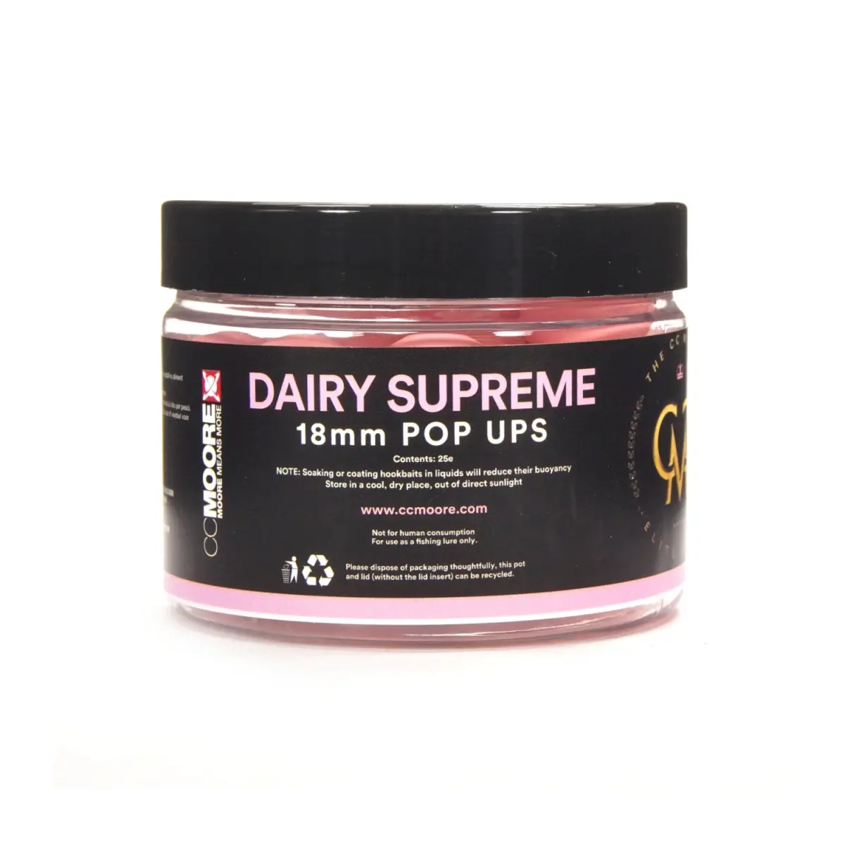 CcMoore Elite Pop Ups - Dairy Suprememărimea 18 mm - MPN: 90271 - EAN: 634158436550