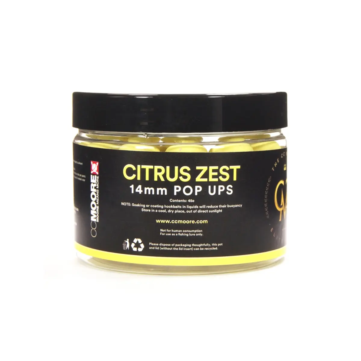 CcMoore Elite Pop Ups - Citrus Zestmărimea 14 mm - MPN: 90265 - EAN: 634158436505