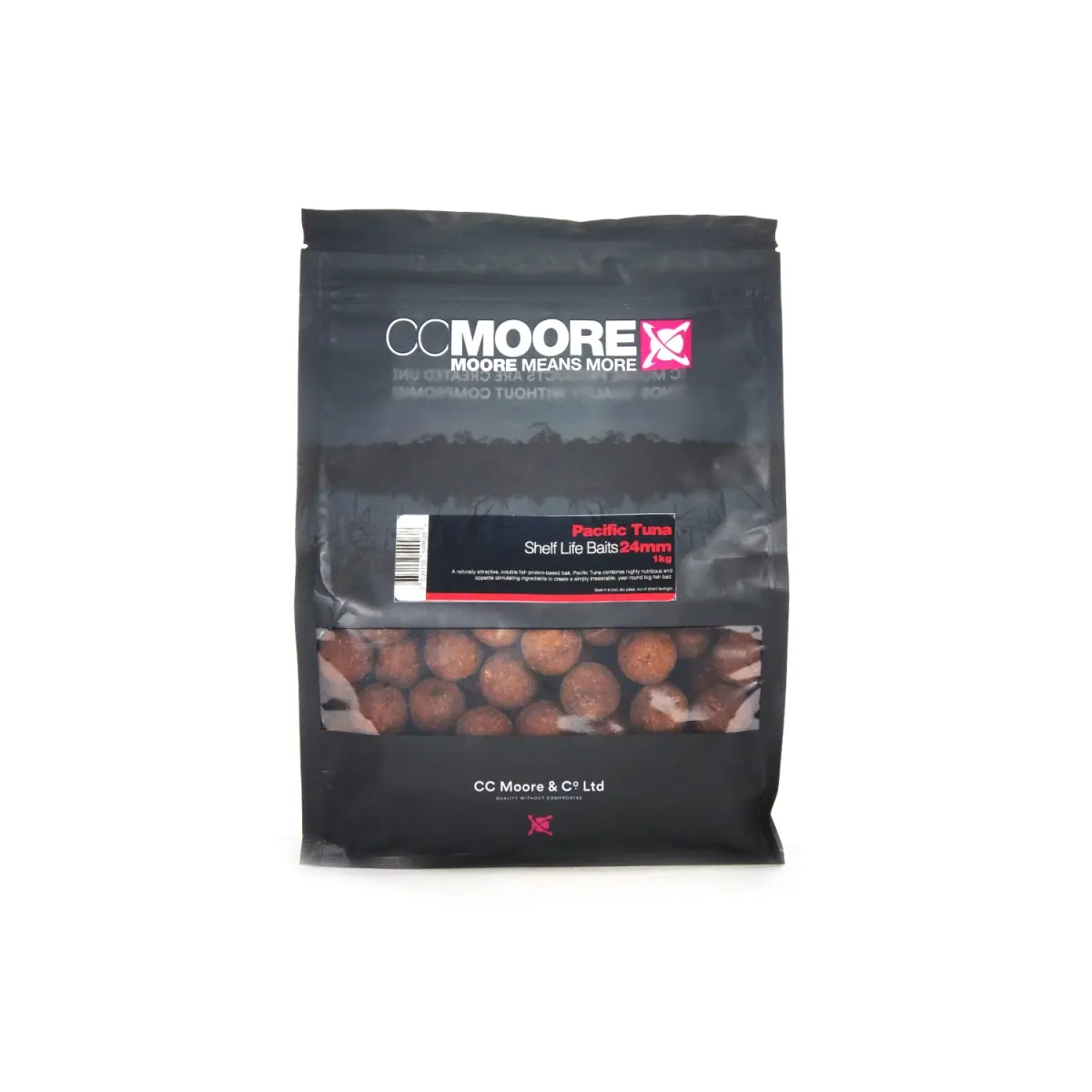 CcMoore Shelf Life Boilies - Pacific Tuna - 1kgmărimea 24 mm / 1 kg - MPN: 90200 - EAN: 634158549038