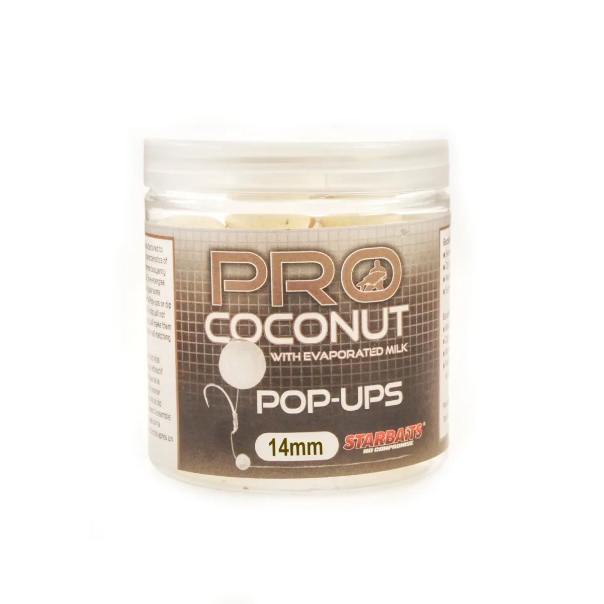 Starbaits Probiotic Coconut Pop-Upsmărimea 14 mm - MPN: 2217 - EAN: 3297830022174