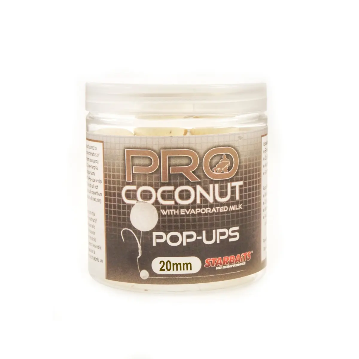 Starbaits Probiotic Coconut Pop-Upsmărimea 20 mm - MPN: 2218 - EAN: 3297830022181