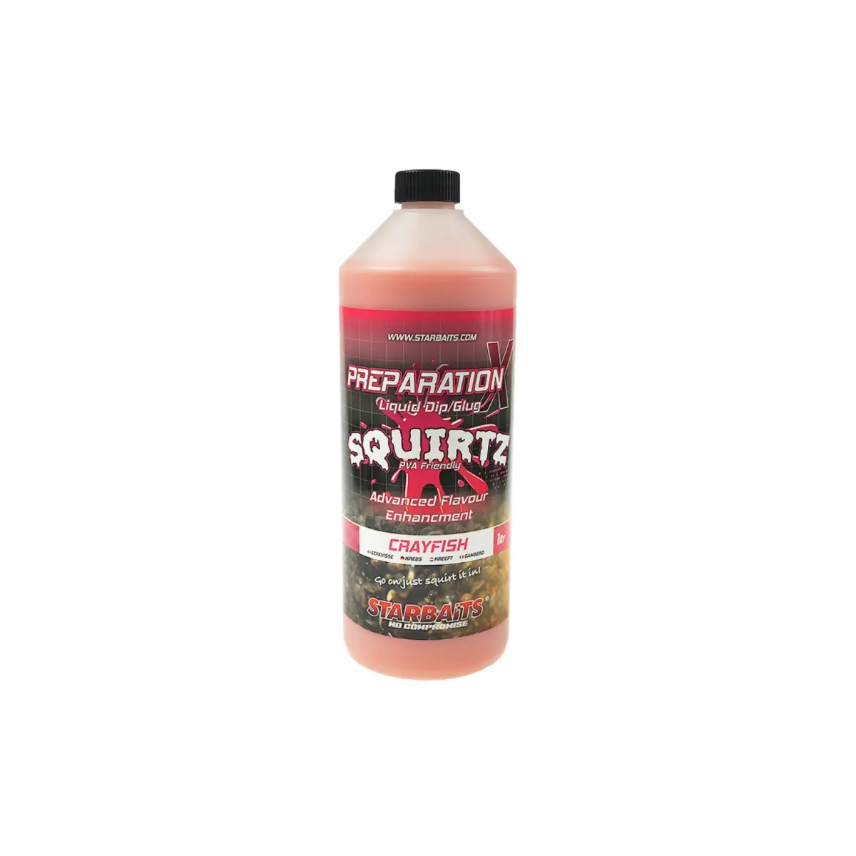 Starbaits SQUIRTZ Crayfishambalaj 1000ml - MPN: 28423 - EAN: 3297830284237