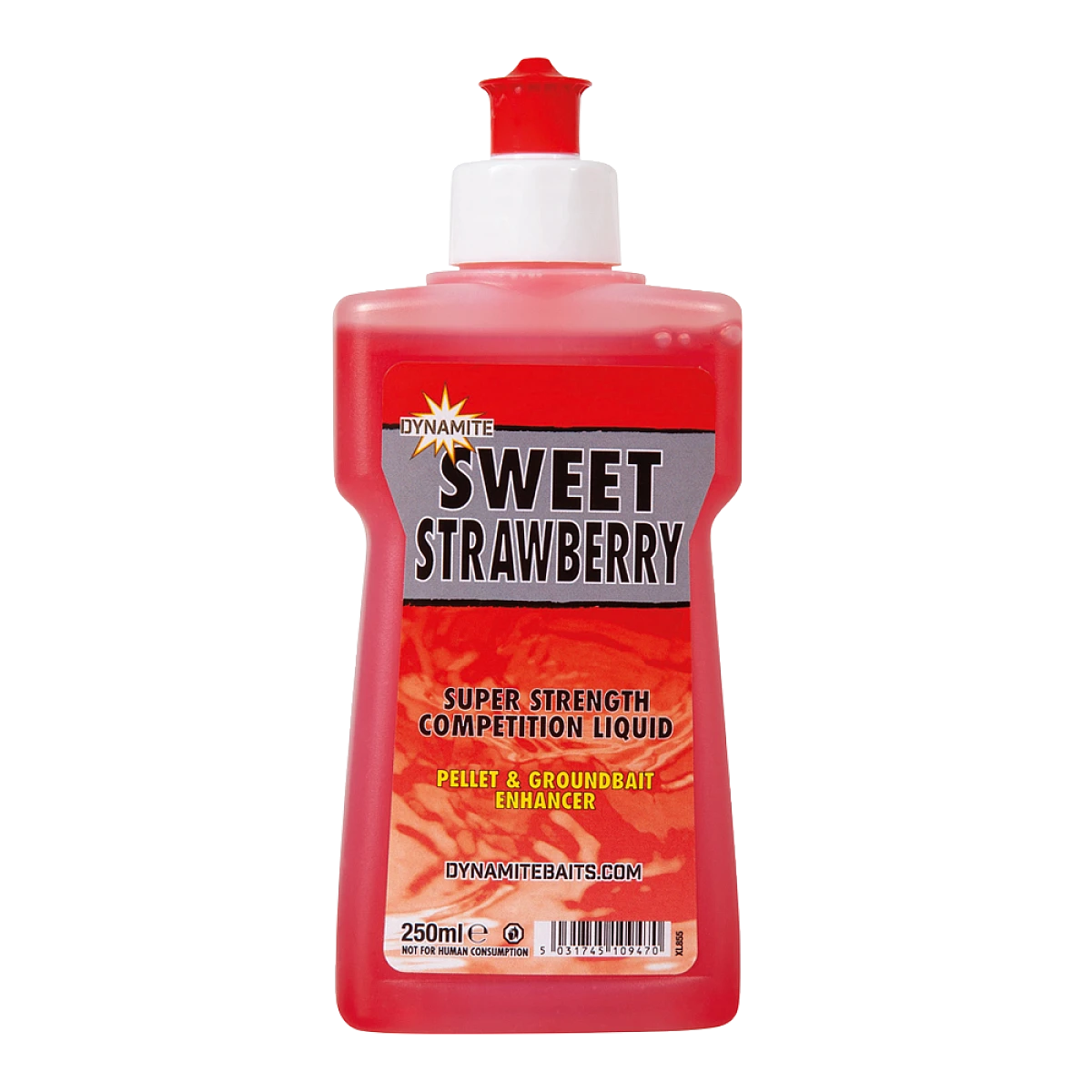 Dynamite Baits XL Strawberry Liquidambalaj 250ml - MPN: XL855 - EAN: 5031745109470