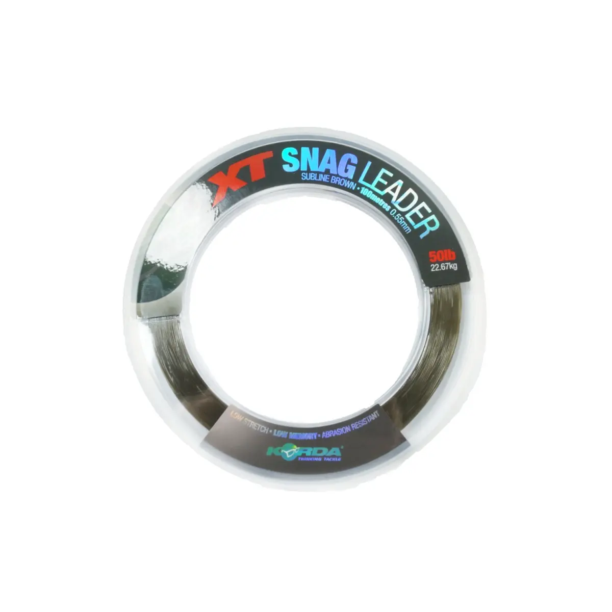 Korda XT Snag Leaderdiamètre 0,55 mm / 50lb (22,6 kg) - MPN: SNAG50 - EAN: 5060062118995