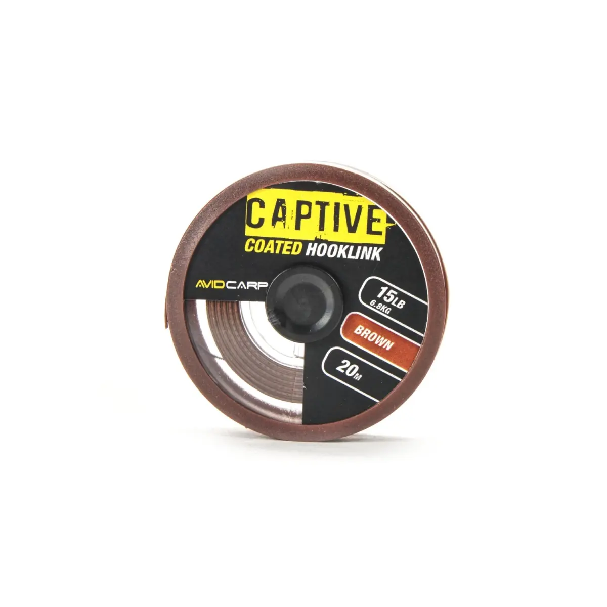 Avid Carp Captive Coated Hooklinkрозмір 15lb коричневий - MPN: AVCCH/B15 - EAN: 5055977401980