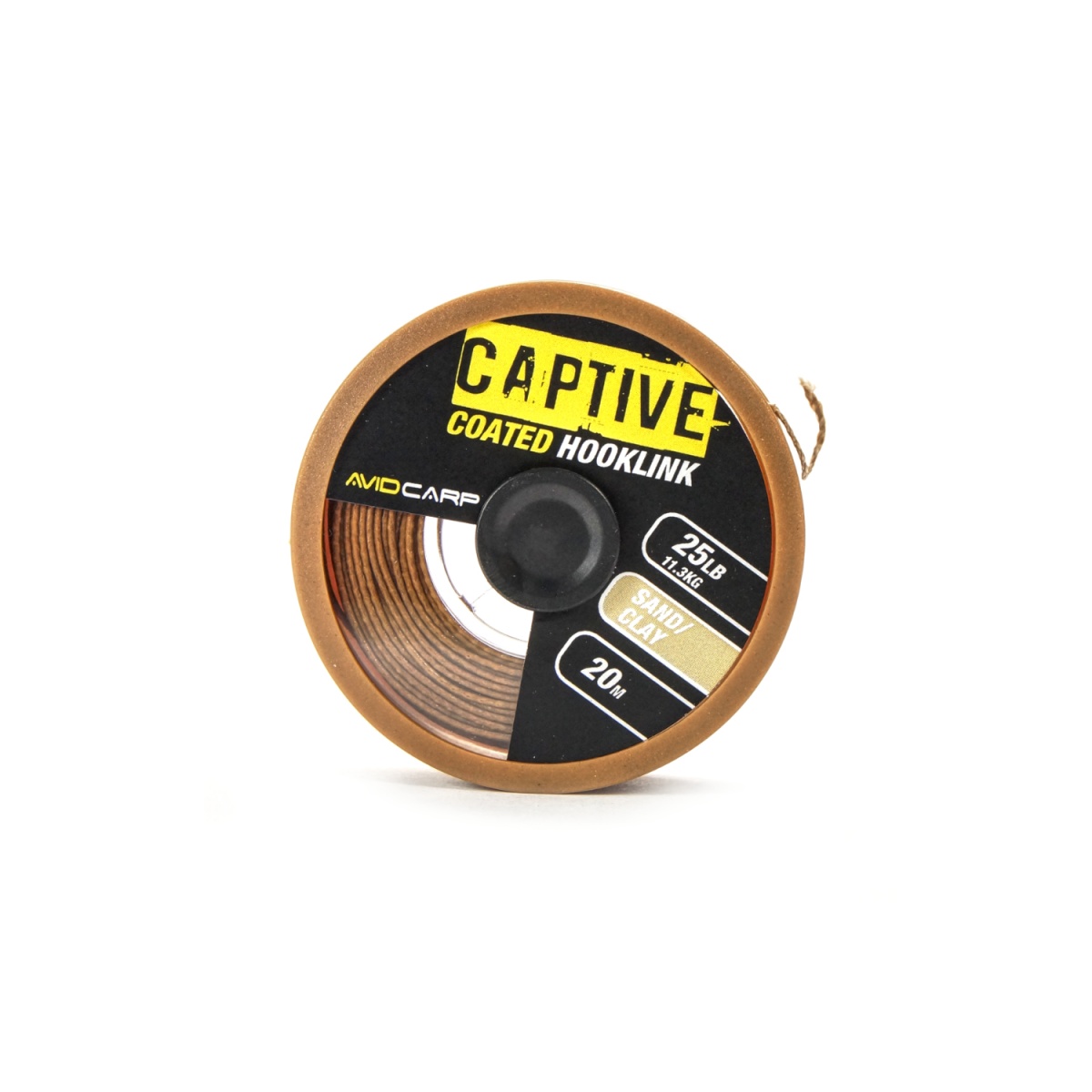 Avid Carp Captive Coated Hooklinkrozmiar 25lb sand/clay-piaskowy - MPN: AVCCH/SC25 - EAN: 5055977402024