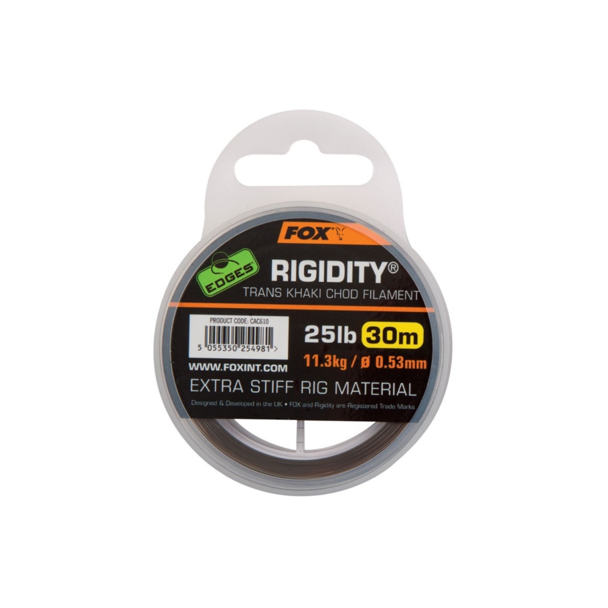 Fox Edges Rigidity - CAC610 - 5055350254981 - Materiał Fox Edges Rigidity - CAC610 - 5055350254981 - Materiał