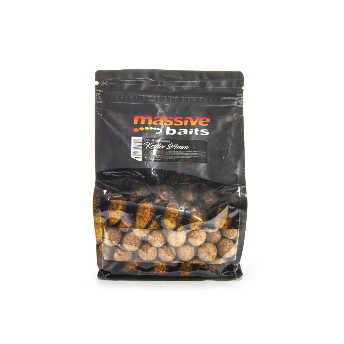 MassiveBaits Top Shelf Boilies - Kriller ambalaj 24 mm / 1 kg - MPN: TS017 - EAN: 5901912660564