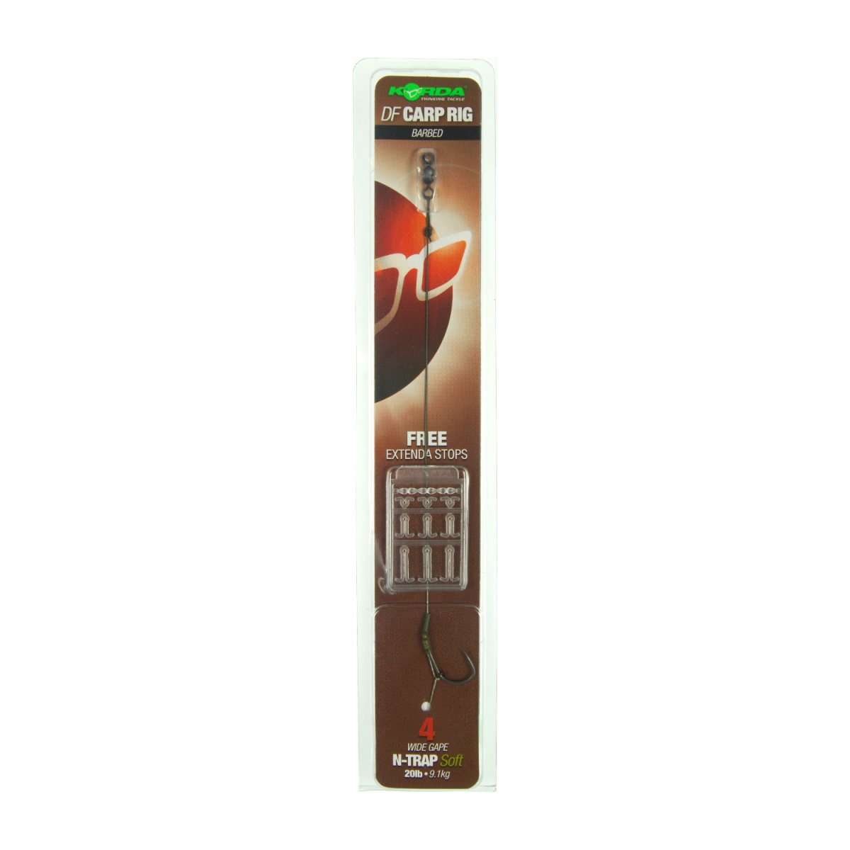 Korda N-Trap DF Carp Rig Wide Gaperozmiar 4 - MPN: KCR139 - EAN: 5060461128571