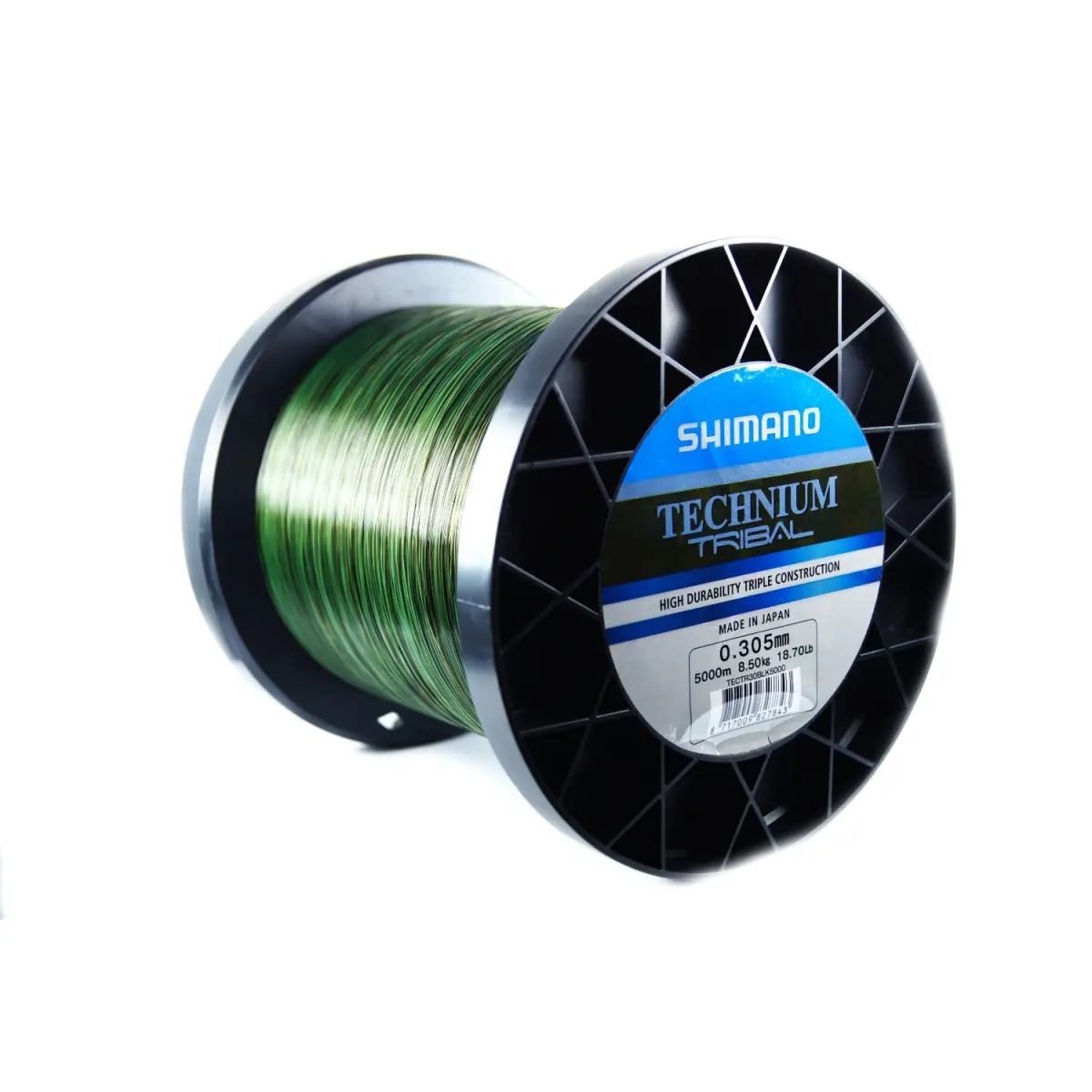 Shimano Technium Tribaltaper 0,305 mm - 5000 m - MPN: TECTR30BLK5000 - EAN: 8717009827843