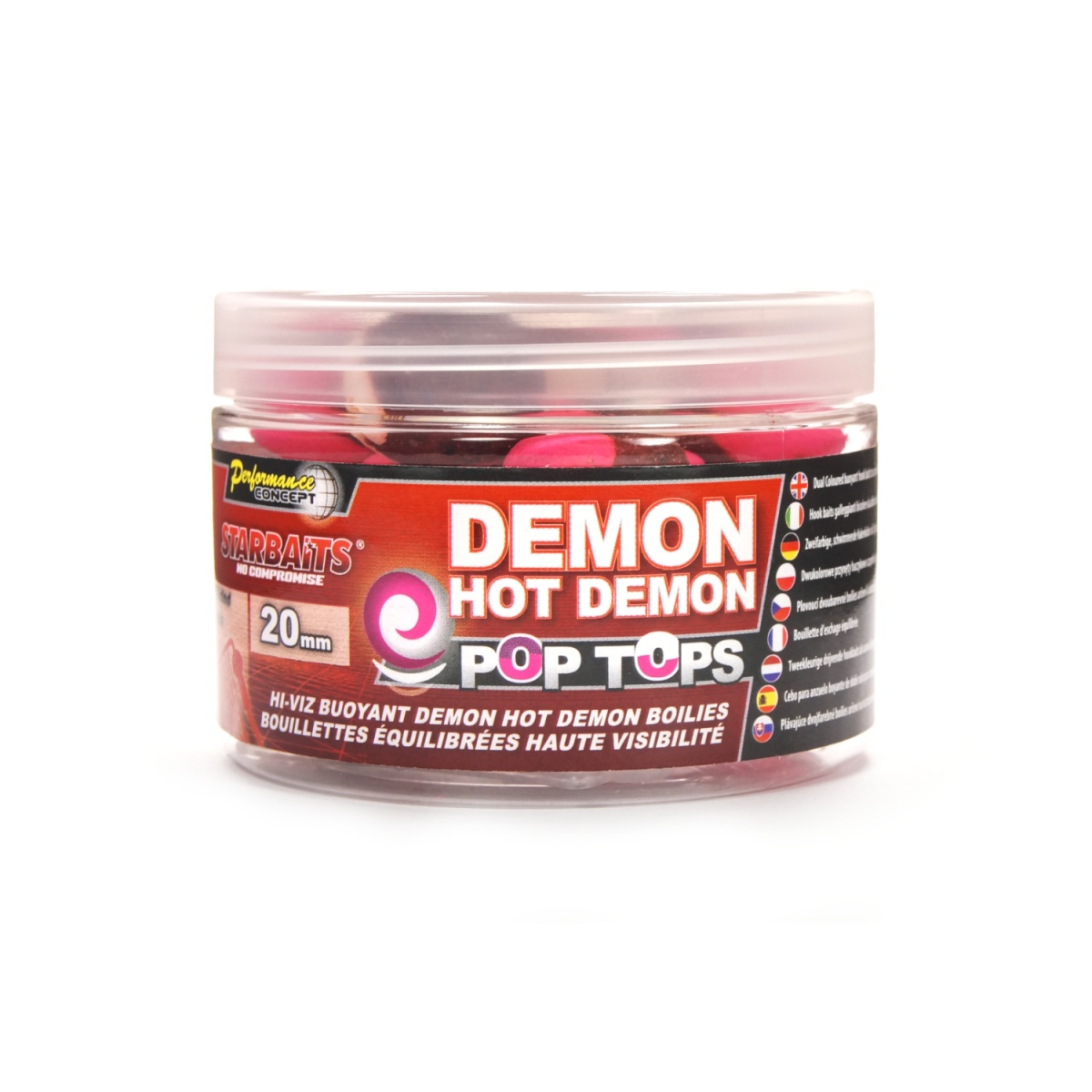 Starbaits Hot Demon Pop Topsrozmiar 20 mm - MPN: 5197 - EAN: 3297830051976