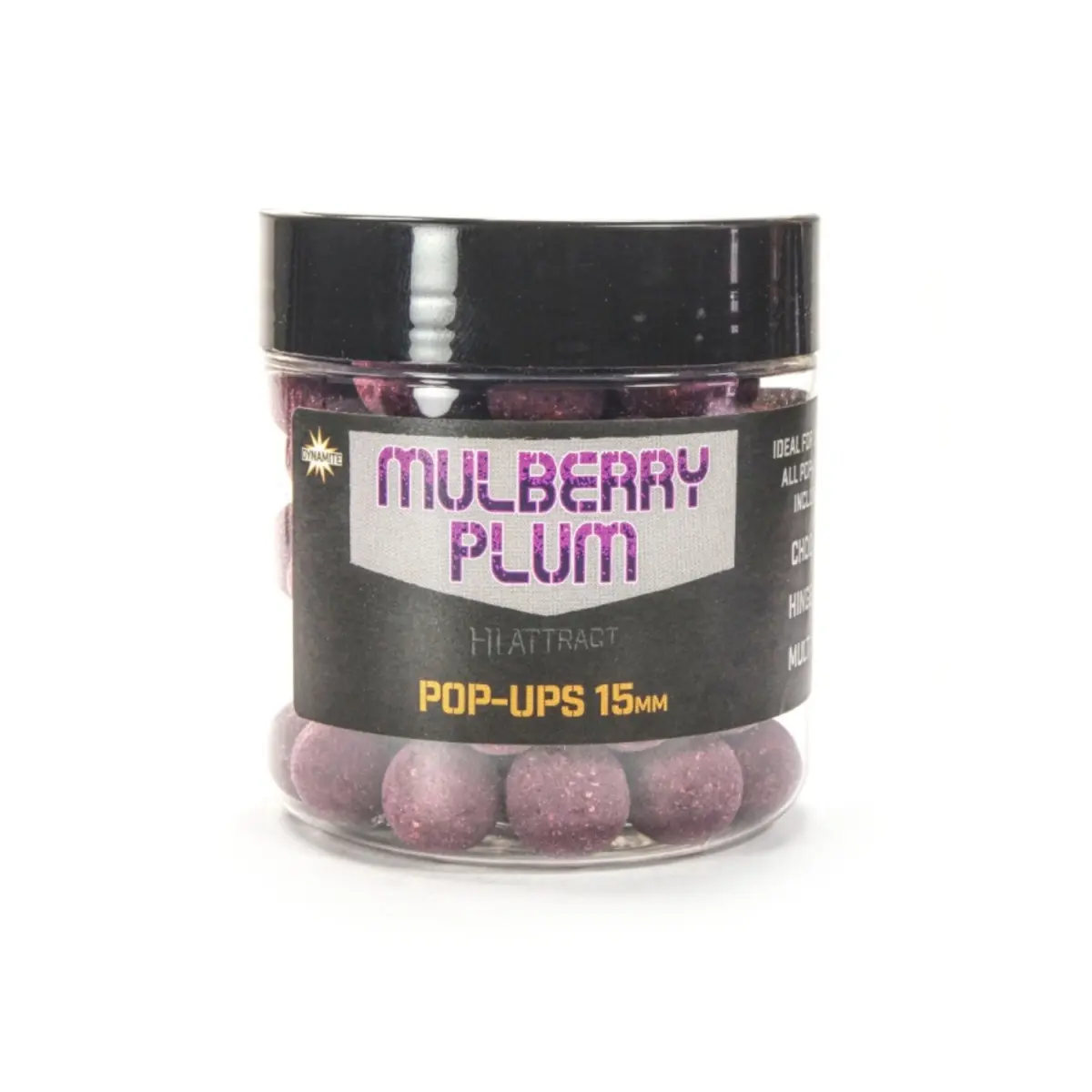 DynamiteBaits Foodbait Pop-Ups - Mulberry Plum Größe 15 mm - MPN: DY1014 - EAN: 5031745216420