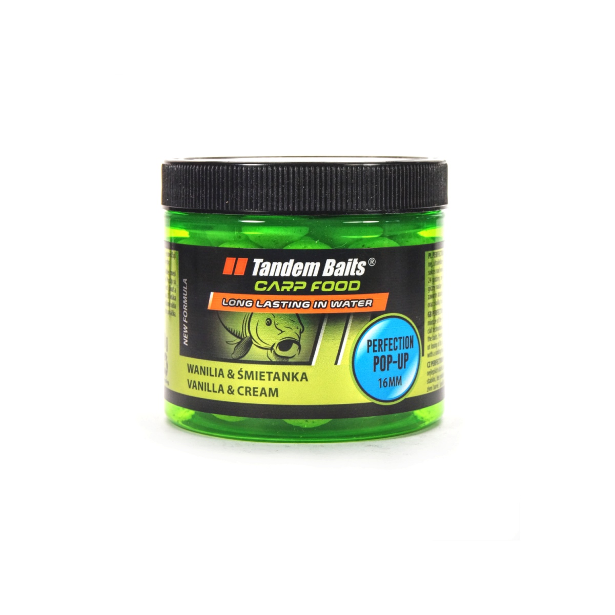 TandemBaits Carp Food Perfection Pop Up - Wanilia & Śmietankarozmiar 16 mm / 70g - MPN: 12643 - EAN: 5907666689066