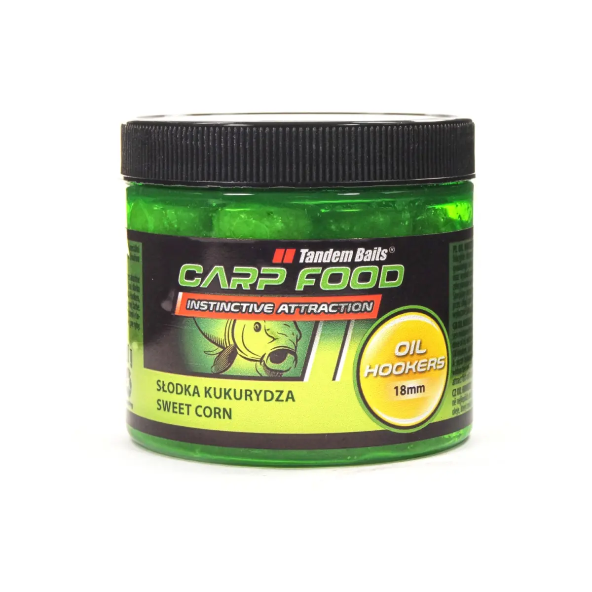 TandemBaits Carp Food Oil Hookers - Porumb dulcemărimea 18 mm / 120g - MPN: 17549 - EAN: 5907666676561