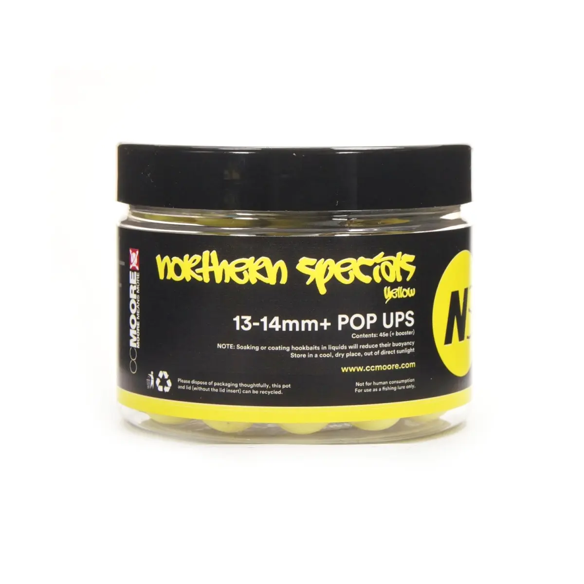 CcMoore Northern Special Pop Ups - NS1 Yellowmărimea NS1+ 13-14 mm - MPN: 96307 - EAN: 634158436833