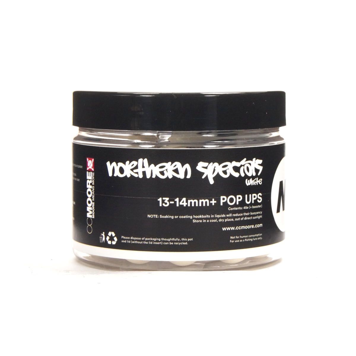 CcMoore Northern Special Pop Ups - NS1 Whiterozmiar NS1+ 13-14 mm - MPN: 96306 - EAN: 634158436826