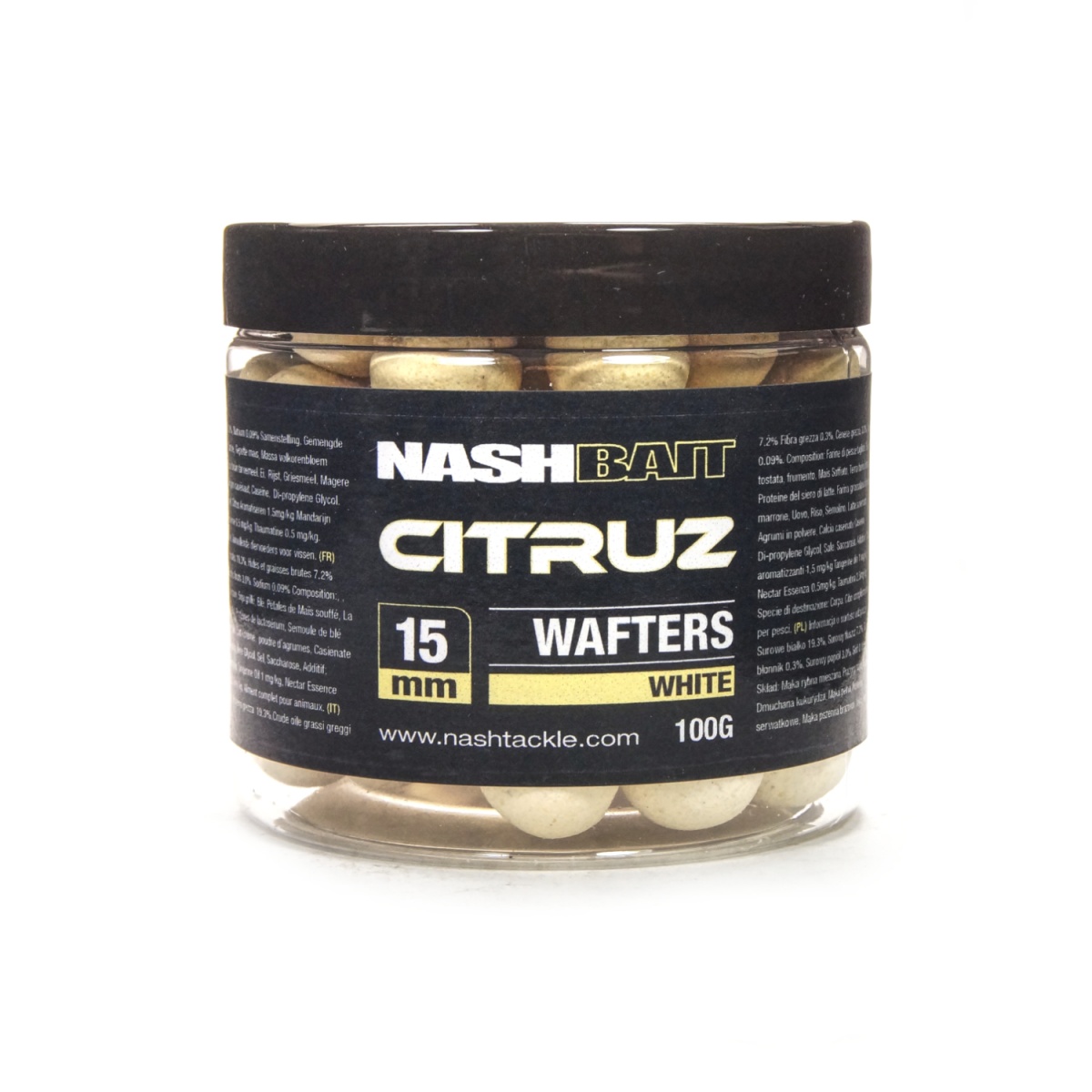 NEW Nash Citruz White Waftersrozmiar 15 mm / 100g - MPN: B2172 - EAN: 5055108821724