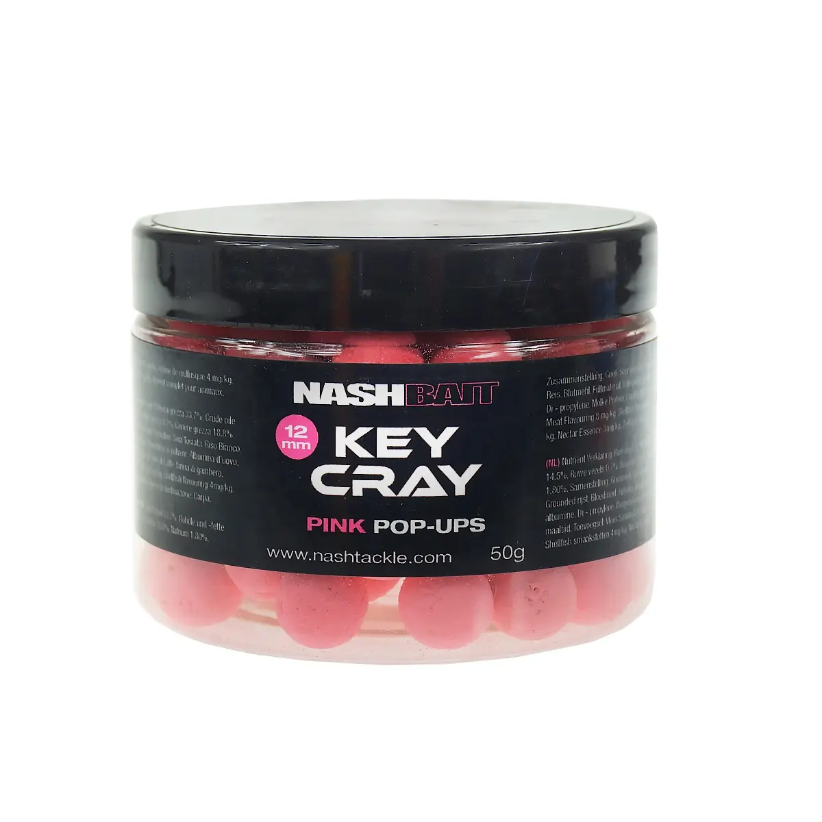 Nash Key Cray Pop-Up Pink 12 mm / 50gsize 12 mm / 50g - MPN: B9933 - EAN: 5055108899334