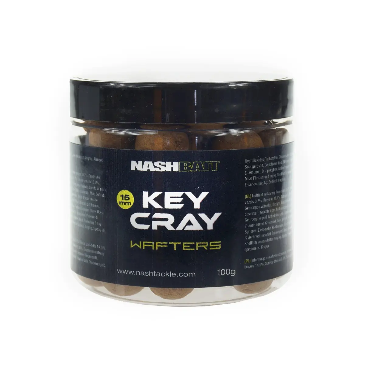 Nash Key Cray Waftersmărimea 15 mm / 100g - MPN: B9952 - EAN: 5055108899525