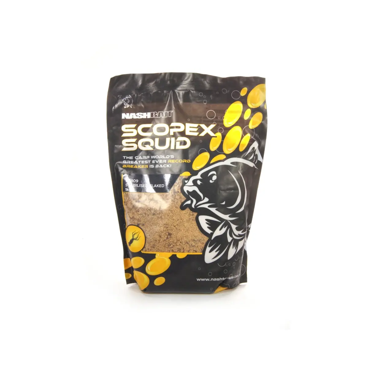 Nash Stabilised Boilies - Scopex Squid mărimea Fulgi / 1kg - MPN: B6809 - EAN: 5055108868095