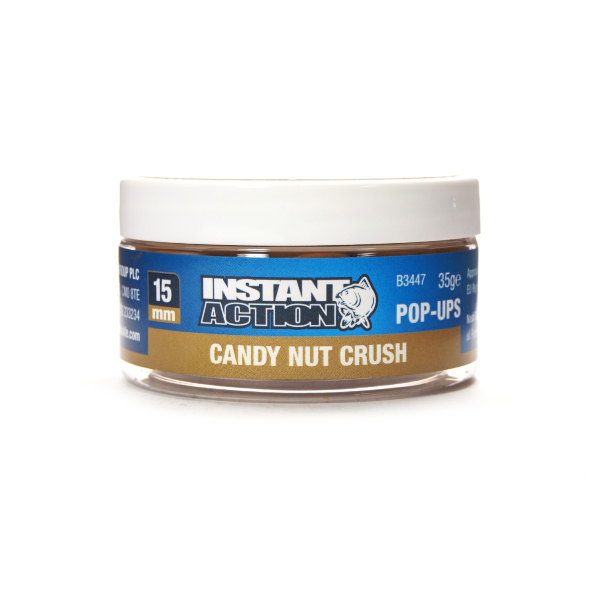 NEW Nash Instant Action Candy Nut Crush Pop-upsize 15 mm / 35g - MPN: B3447 - EAN: 5055108834472