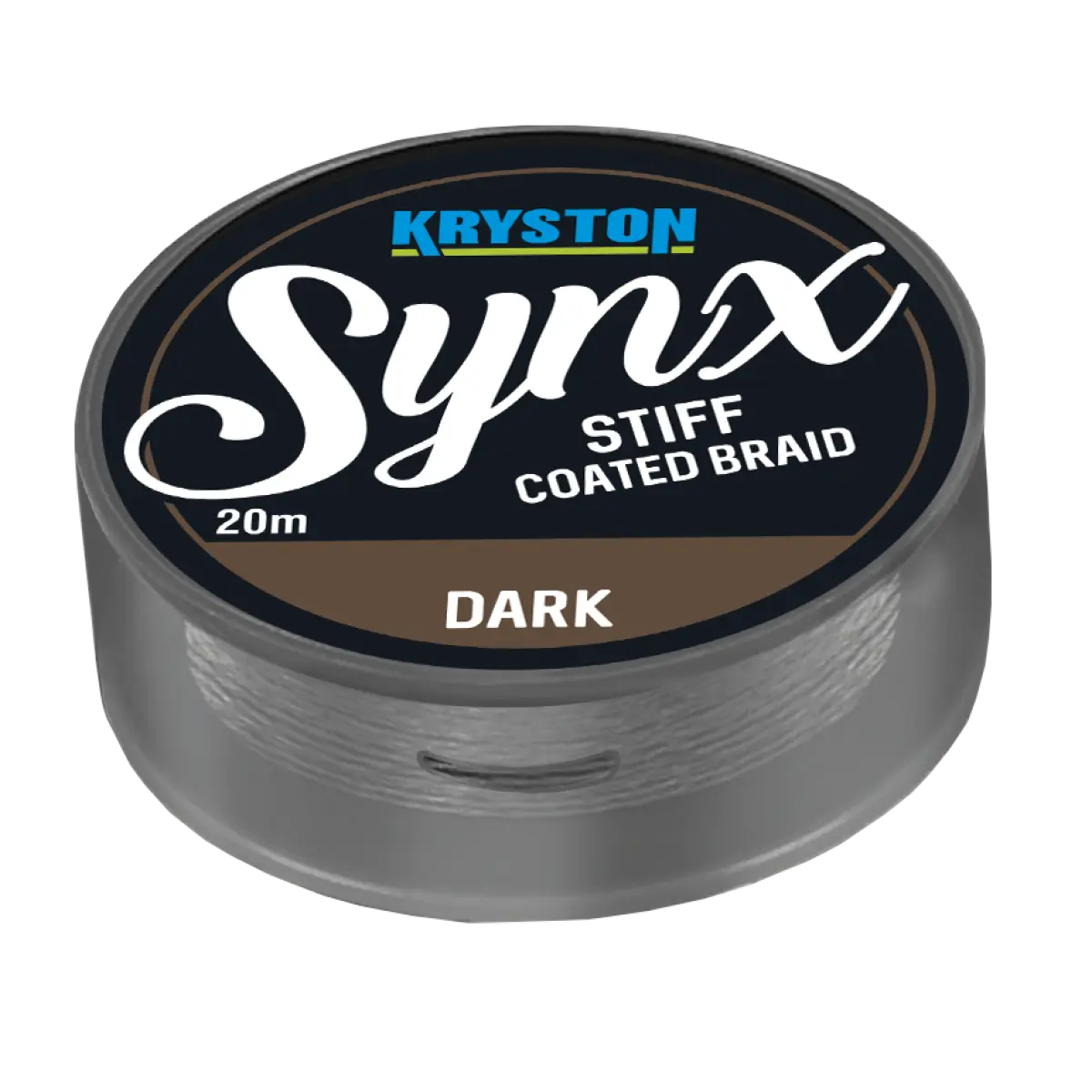 Kryston Synx Stiff Coated Braidcolore 20 lb / Dark Silt - MPN: KR-SYX5 - EAN: 5060041391746